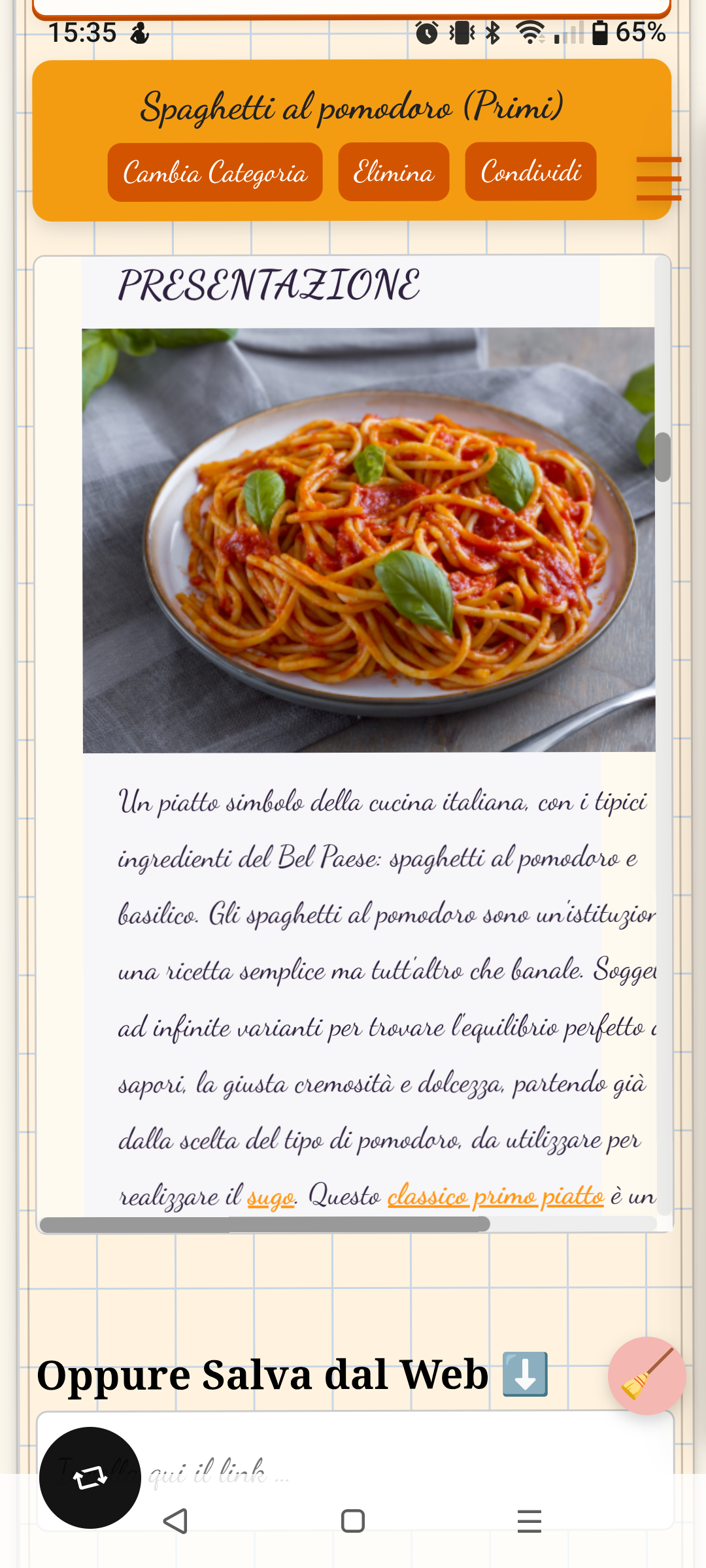 Screenshot di CookHome - schermata 1